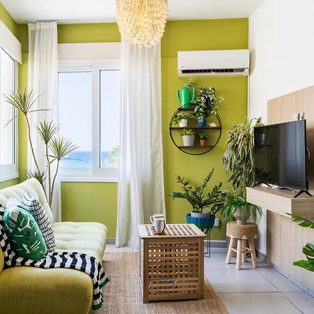 Whispering Palms 1-br By Finikoudes Апартаменты Ларнака