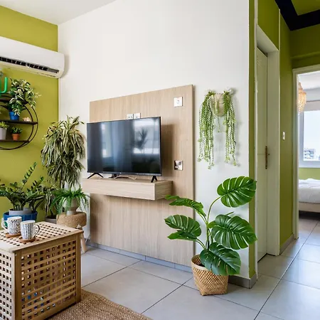 公寓 Whispering Palms 1-br By Finikoudes *
